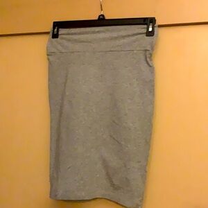 Forever 21 Grey stretch skirt size large